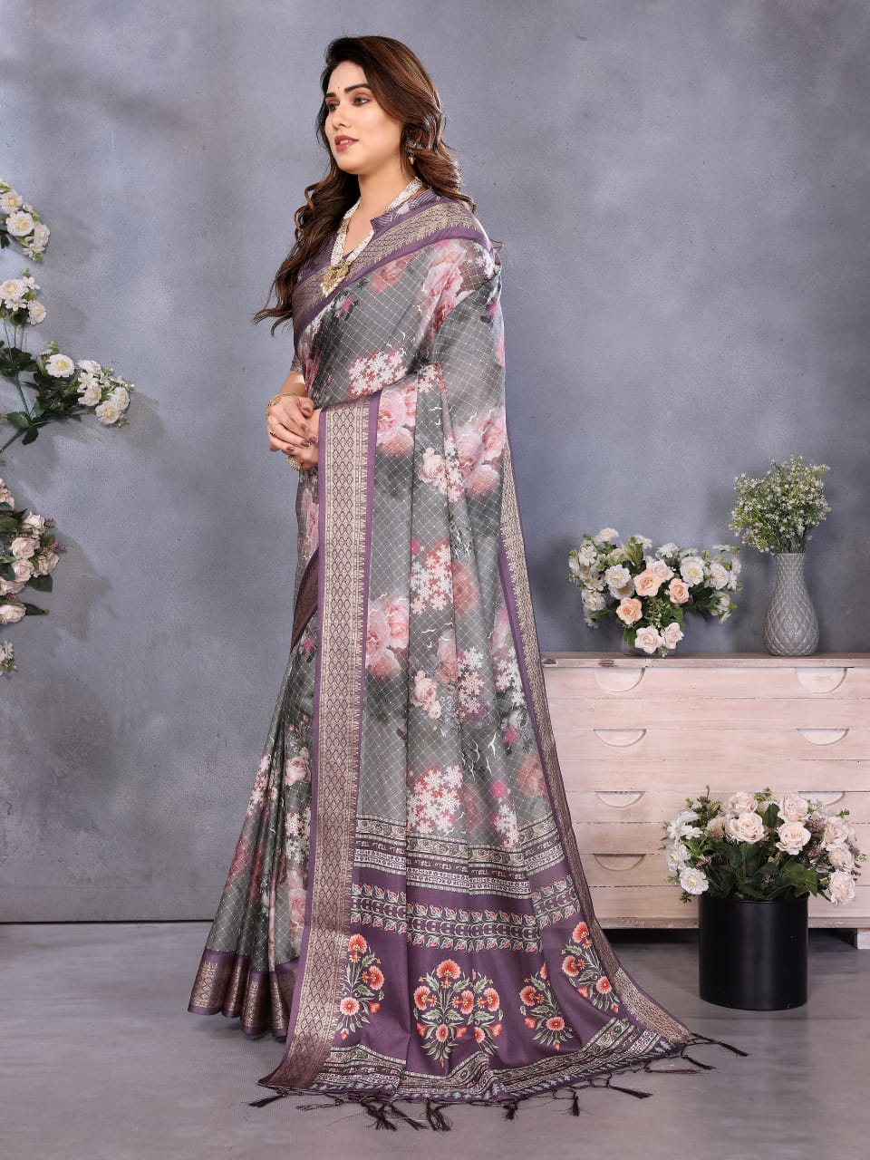 HEAVY RICH COTTON SILK DIGITALPRINT